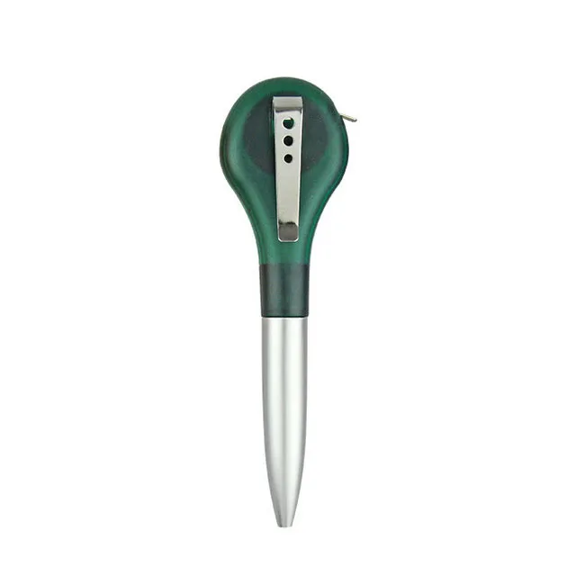 Green Креативная многофункциональная шариковая ручка и линейка, набор рулеток, ручки для детей, для студентов, для письма, для работы, офиса, школы, принадлежности - Цвет: Green