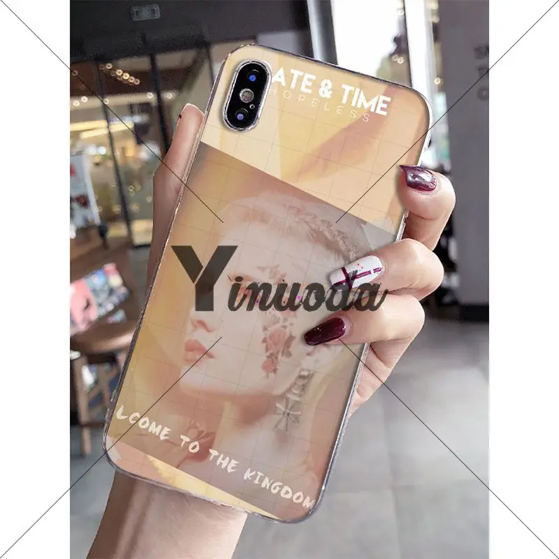Halsey Hopeless Fountain Kingdom TPU Прозрачный чехол для телефона iPhone X XS MAX 6 6s 7 7plus 8 8Plus 5 5S SE XR |