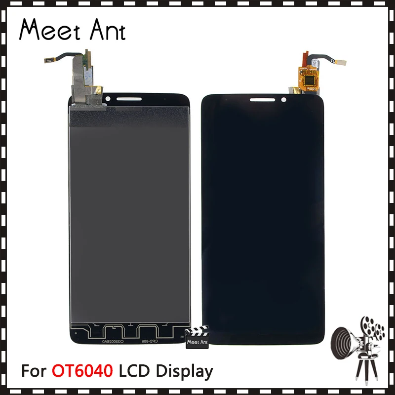 Высокое Качество 5 0 ''для Alcatel One Touch Idol X OT6040 6040 6040D ЖК экран с кодирующий