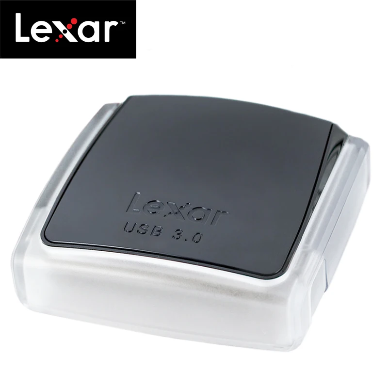 100% Оригинальный Lexar Профессиональный USB 3 0 CompactFlash кард ридер SDXC/SDHC с двумя слотами