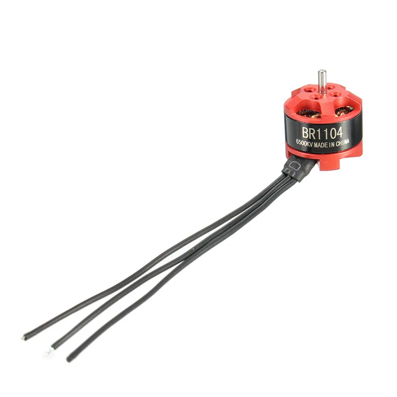 Горячая новинка Racerstar 1104 BR1104 Racing Edition 6500KV 1S 2S бесщеточный двигатель для RC Multirotor 100