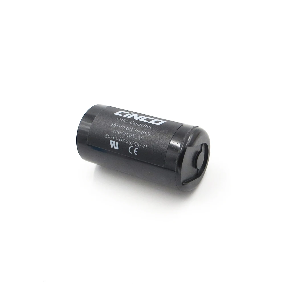 CD60 конденсаторы двигателя стартера RV Пуск 161 мкФ 193MFD 220V 250V 275V 193 mf uF компрессор HVAC