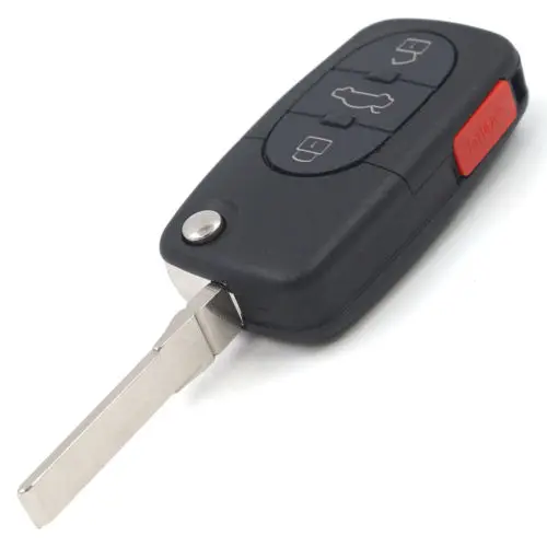 Новинка флип-ключ 4 кнопки с чипом ID48 3 + 1 кнопками 315 МГц 4D0 837 231 E для Audi A4 A6 A8 TT |