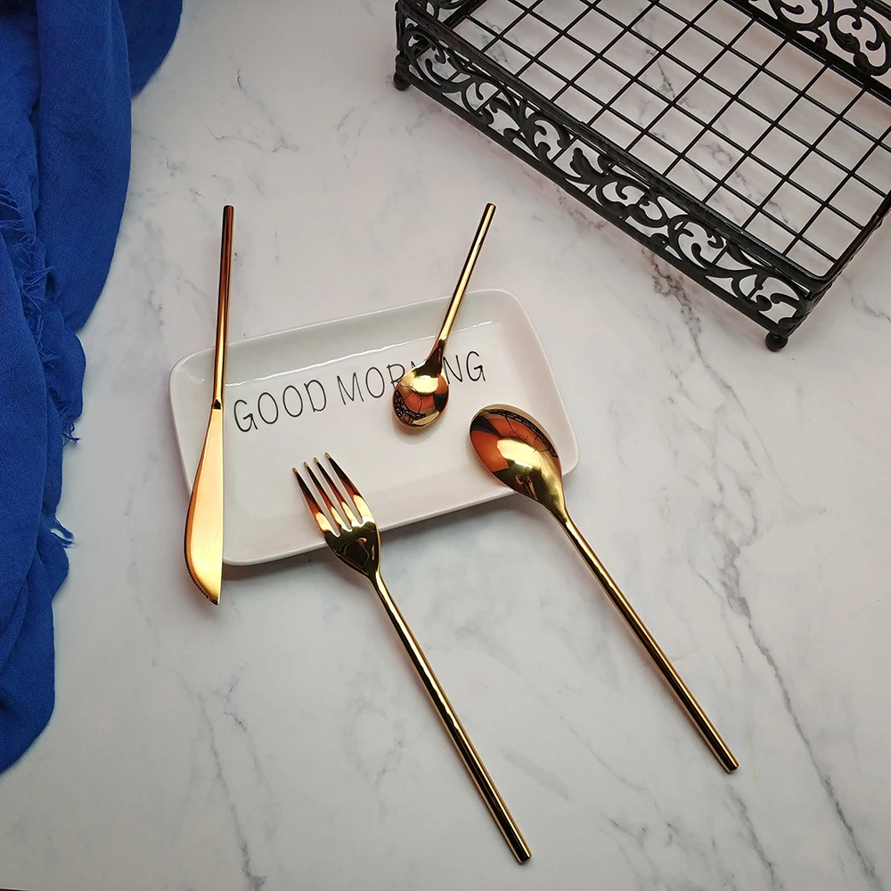 4 шт. столовые приборы из нержавеющей стали | Дом и сад