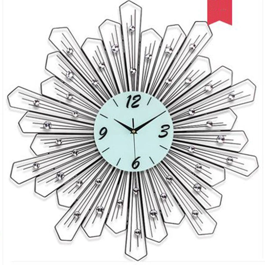 Художественные тихие креативные цифровые настенные часы современный дизайн