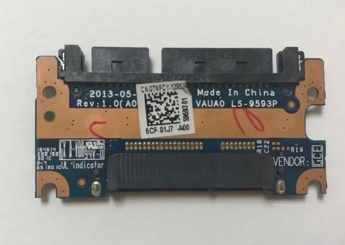 Новый оригинал для Dell Latitude E7440 SATA плата разъема жесткого диска 7NFCY LS 9593P