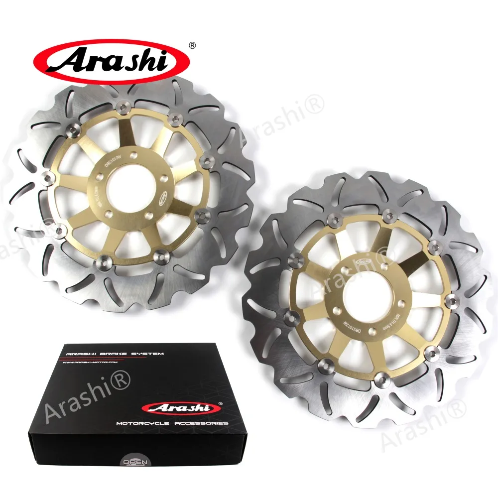 

Arashi 1 Pair Front Brake Disc Rotors For SUZUKI GSX R LIMITED EDITION 750 1989 1990 GSX750R GSXR750 / GSXR 750 1989-1995