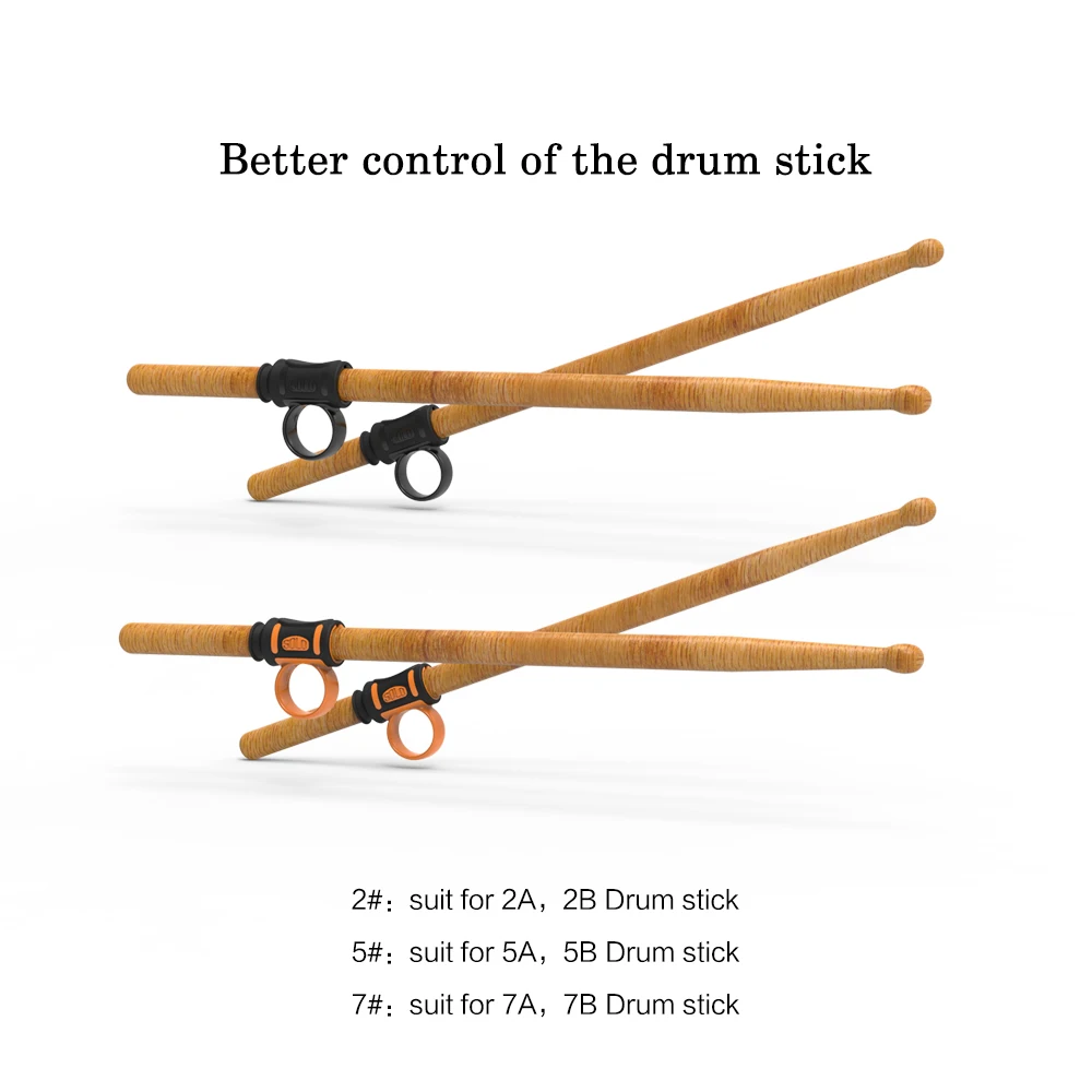 Drumsticks Accessory Control Clips Drum Stick Controller Clip Assist Controlling Easy Twirl or Grip | Спорт и развлечения
