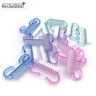 Оптовая продажа, 100 шт. акриловых кистей для ногтей, Кисть для макияжа, пыли, пудры, педикюра, маникюра, профессиональные инструменты