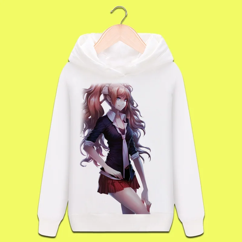Высокое качество, унисекс, аниме, косплей, Danganronpa: Trigger Happy Havoc monokuma Naegi Makoto kirigri Kyouko, толстовка с капюшоном, пуловер - Цвет: 10