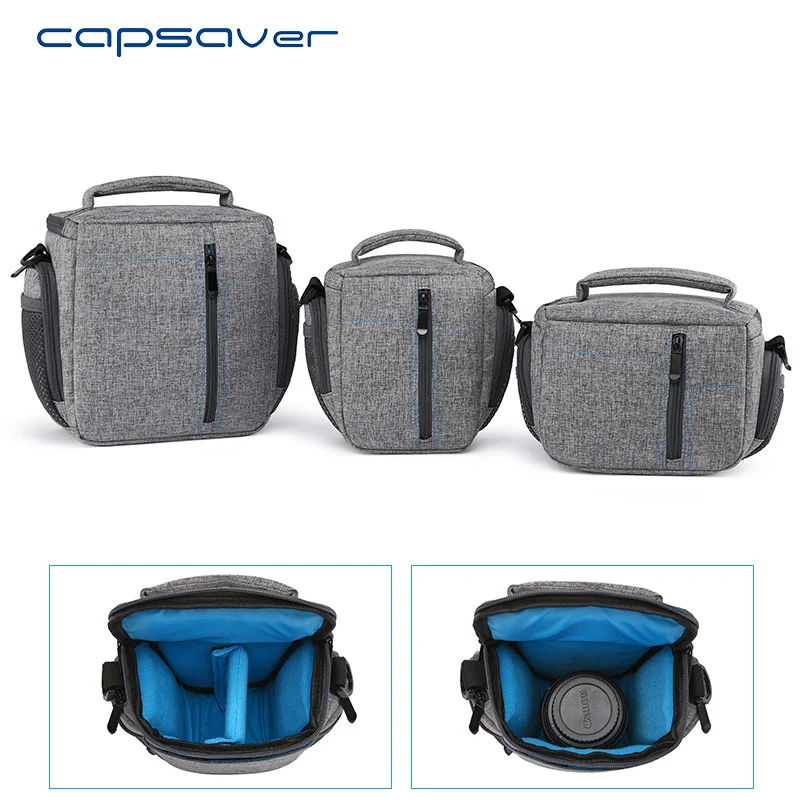 Capsaver DSLR камера сумка на одно плечо водонепроницаемая для переноски съемные