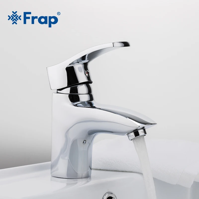 Frap высококачественные латунные смесители для раковины в ванной комнате с одним