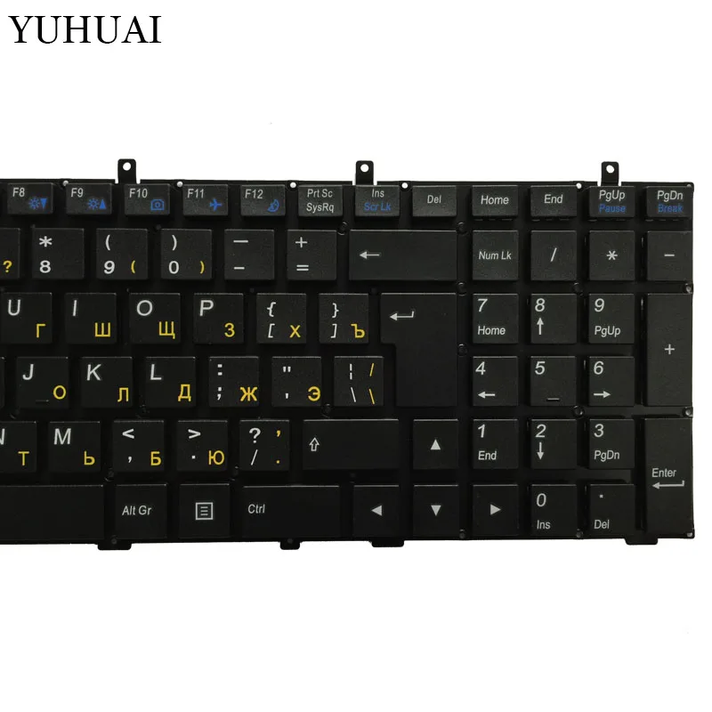 Новая русская клавиатура для DNS Clevo W370ET W350ET W370STQ W350ST W355 W670SC W350SS W670SR RU Клавиатура для ноутбука