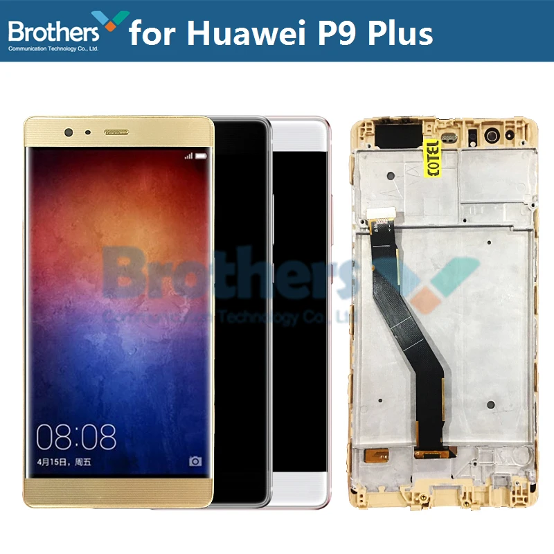 Оригинальный ЖК-экран для Huawei P9 Plus ЖК-дисплей VIE-L09 VIE-L29 в сборе сенсорный экран