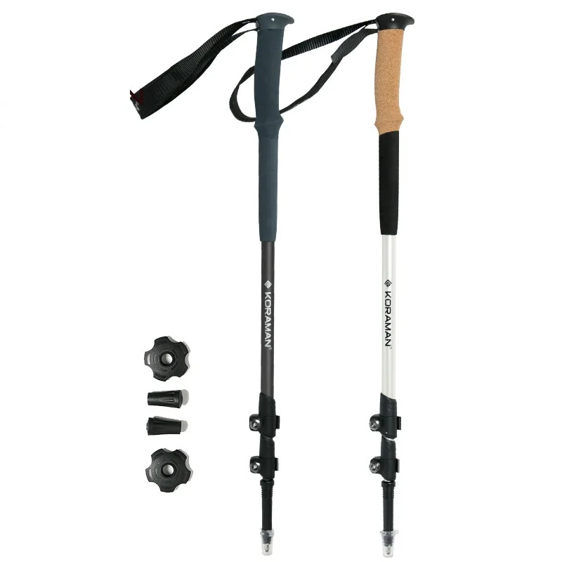 1 пара походная палка для северной ходьбы палки Алюминиевый телескопический trail