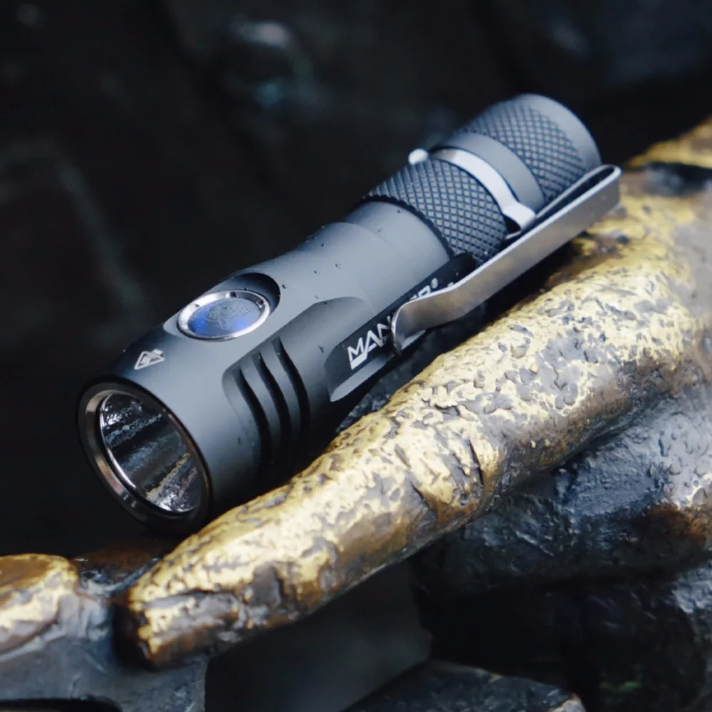 Комплект фонарика: светодиодный фонарик Manker U12 2000 люмен CREE XHP50|led flashlight|2000 lumen cree2000