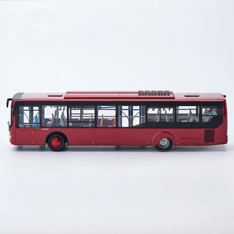Игрушечная модель из коллекционного сплава подарок 1:42 оригинал Yutong ZK6128 авто