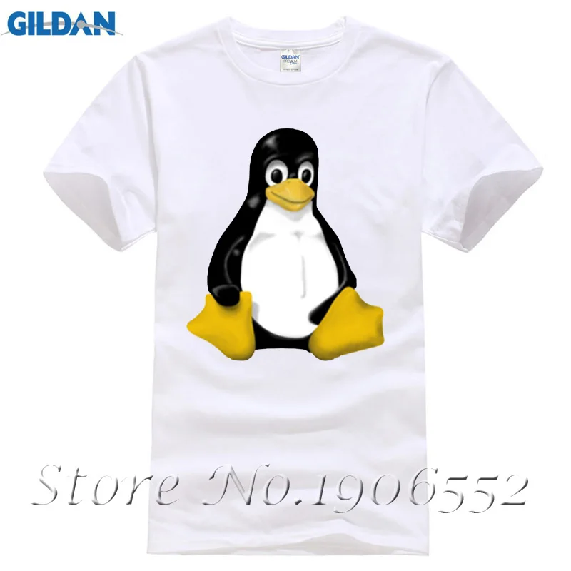 CafePress темно футболку linux Такс Пингвин темно-Футболка 100% хлопок футболки с круглым