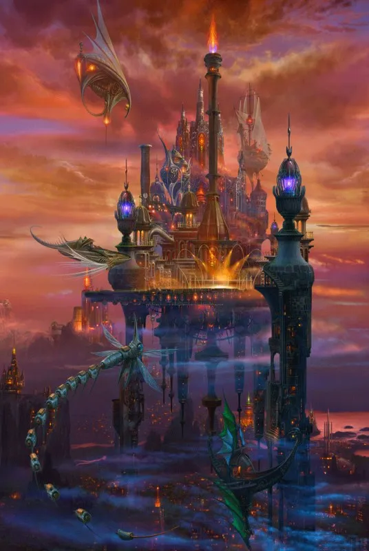 Небесный Замок Деревянный Пазл 1000 шт. ersion головоломка белая карта взрослые