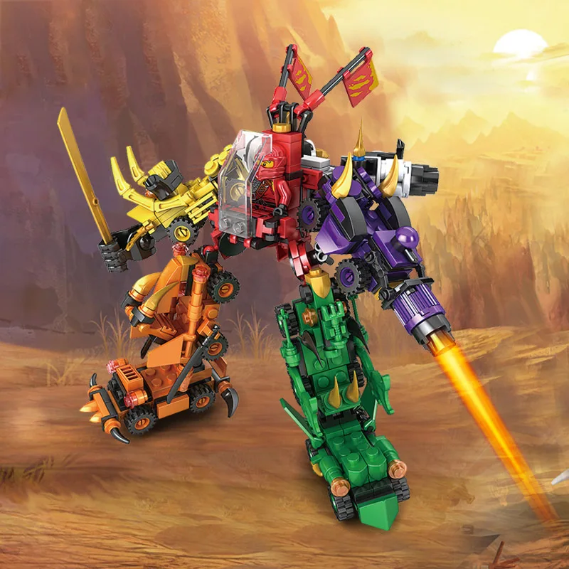 Hot 8pcs/lot Children's Phantom Ninja Assembled Building Blocks Toys Compatible Legoeds Ninjagoes boy figures Toy gifts | Игрушки и