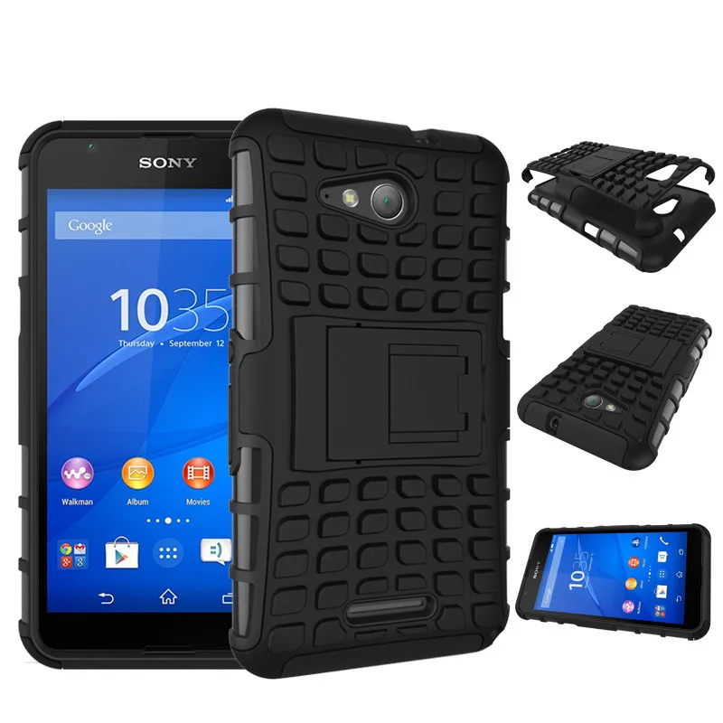 Модный ударопрочный Прочный гибридный защитный чехол для Sony E4 E4G M4 aqua M5|case cover|cover