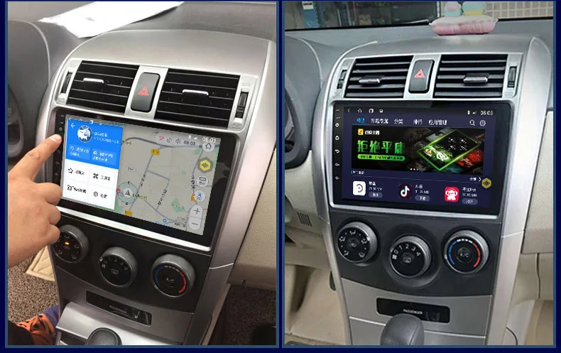 Авторадио gps android для Toyota Corolla 2007-2010 10-го поколения 2006-2019 e140 e150 10 1 дюймов