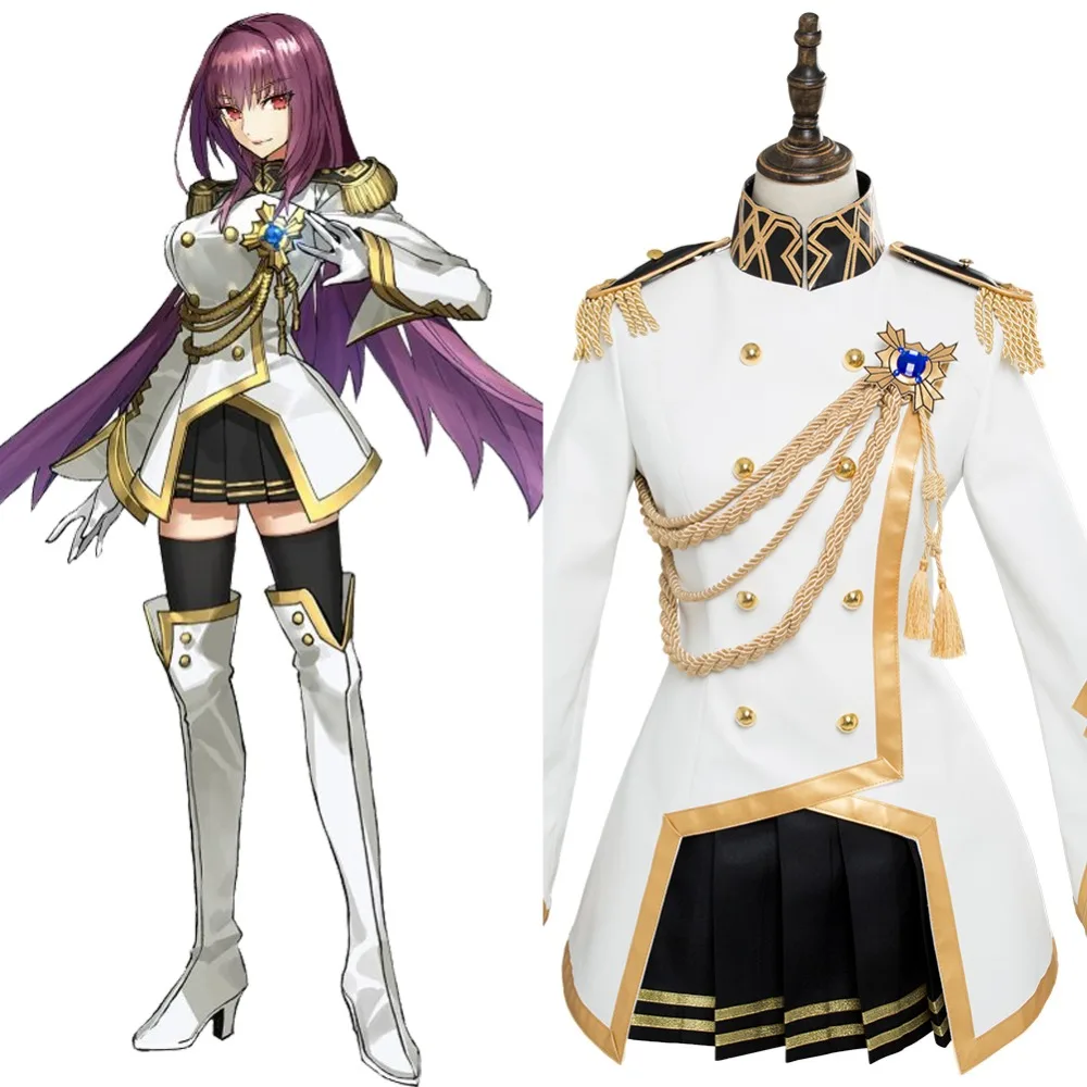 Fate/Extella Link Scathach Keroro Gunso карнавальный костюм FGO Fate Grand Order Lancer на Хэллоуин