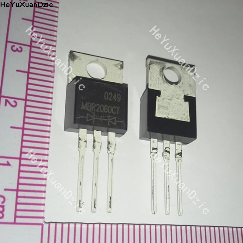 10 шт./лот MBR2060CT MBR2060 диоды и выпрямители Schottky 20A 60В до-220 новый оригинальный продукт