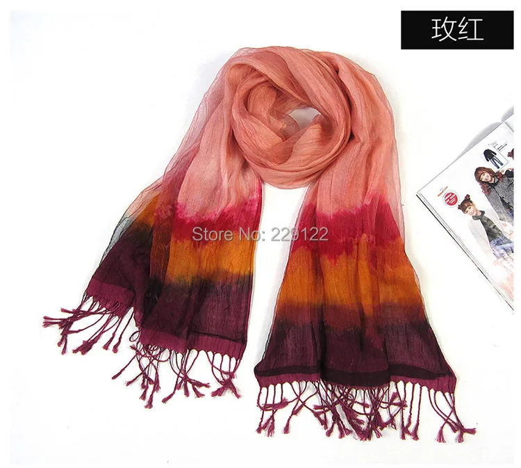 Best selling! 2015 new silk scarves cotton tie-dyed nation scarf for women Free Shipping | Аксессуары для одежды