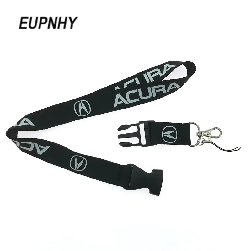 EUPNHY Acura Автомобильный логотип Мобильный телефон ремни ID Pass карты USB держатель висячий канат съемный шейный брелок ремешки