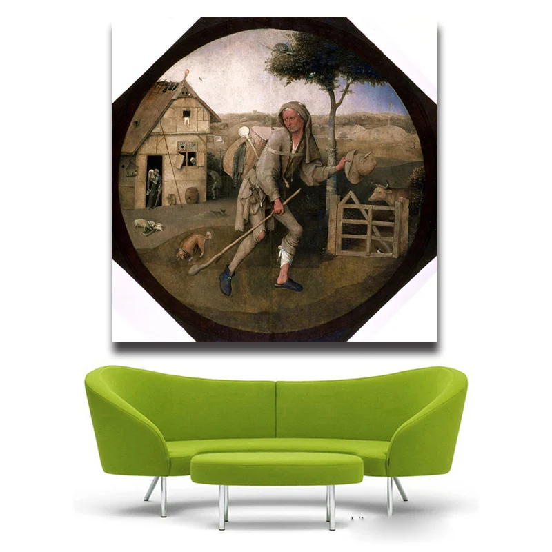 Фото Картина на холсте с изображением иерониума Bosch Настенная картина для гостиной