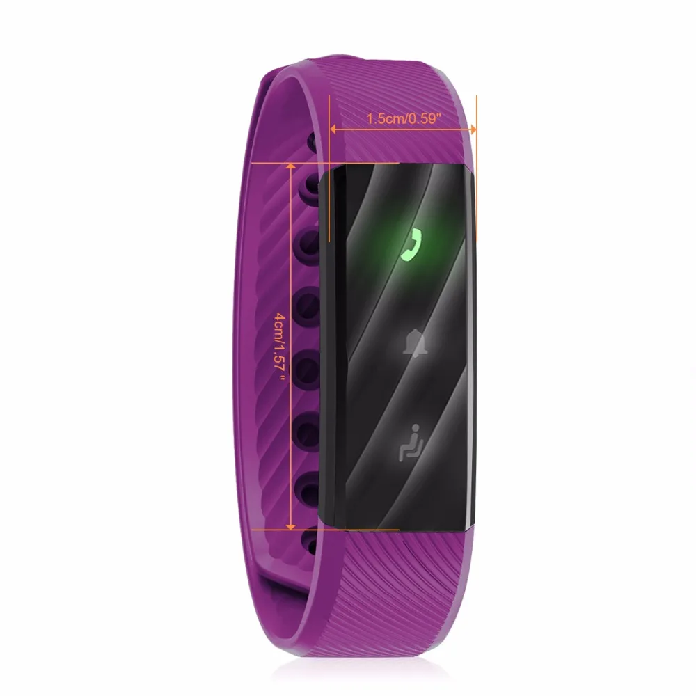 Original Diggro ID115 LITE Smart Band IP67 Waterproof Wristband Sleep Monitor Bluetooth band for IOS Android Phone | Электроника