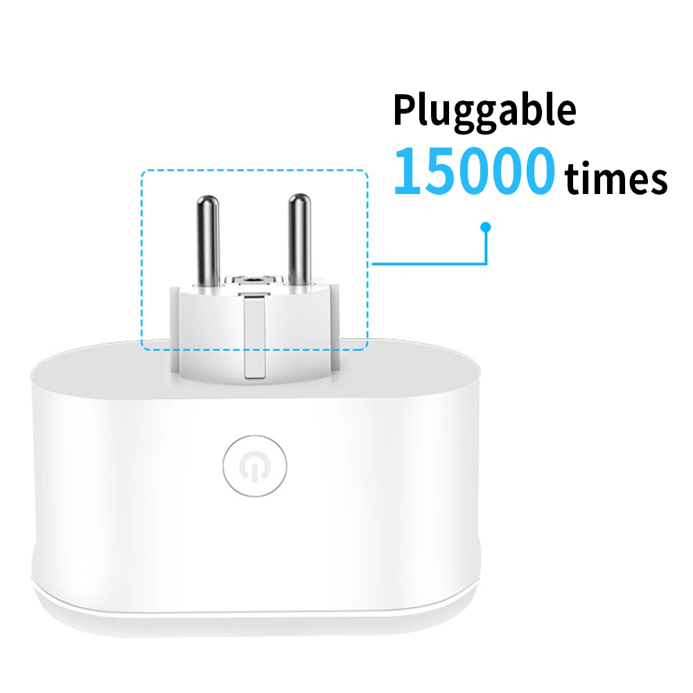 NTON power WiFi умная розетка с европейской вилкой монитором питания работает для Amazon