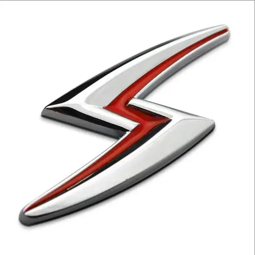 1 шт. автомобиля хром Lightning знак 'S' Автомобильная наклейка с эмблемой Сильвия S15
