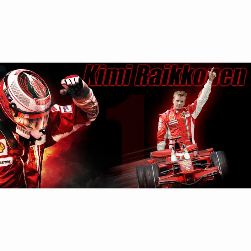 70*140 см 100% бамбуковое волокно Хорошо Впитывающее Kimi Raikkonen мягкое удобное высшее