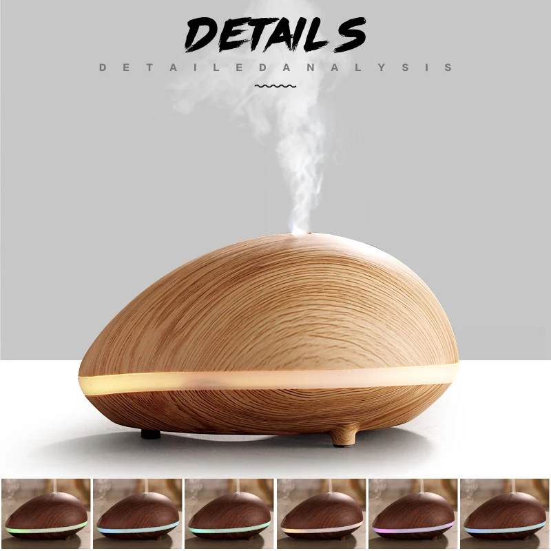 Ultrasonic Aromatherapy Aroma Essential Oil Diffuser Air Humidifier For Home 7Color Changing LED Lights Electric | Бытовая техника