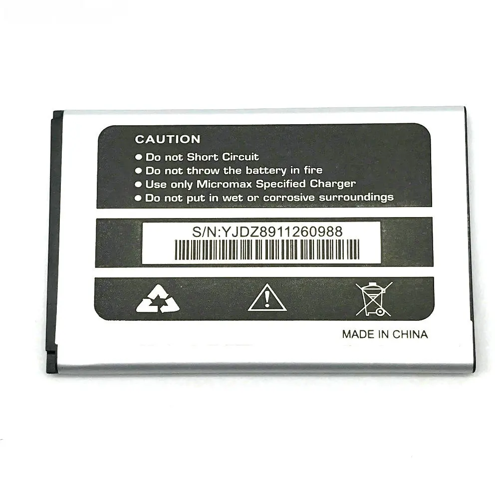 1 шт. высокое качество новый оригинальный D321 Аккумулятор для Micromax Bolt d321 A069
