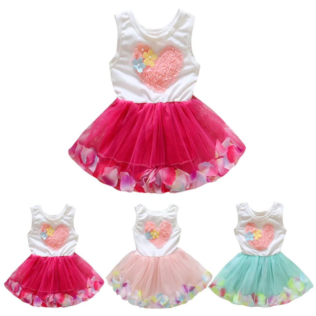 Новинка 2019 года нарядное платье с цветочным узором для девочек детское