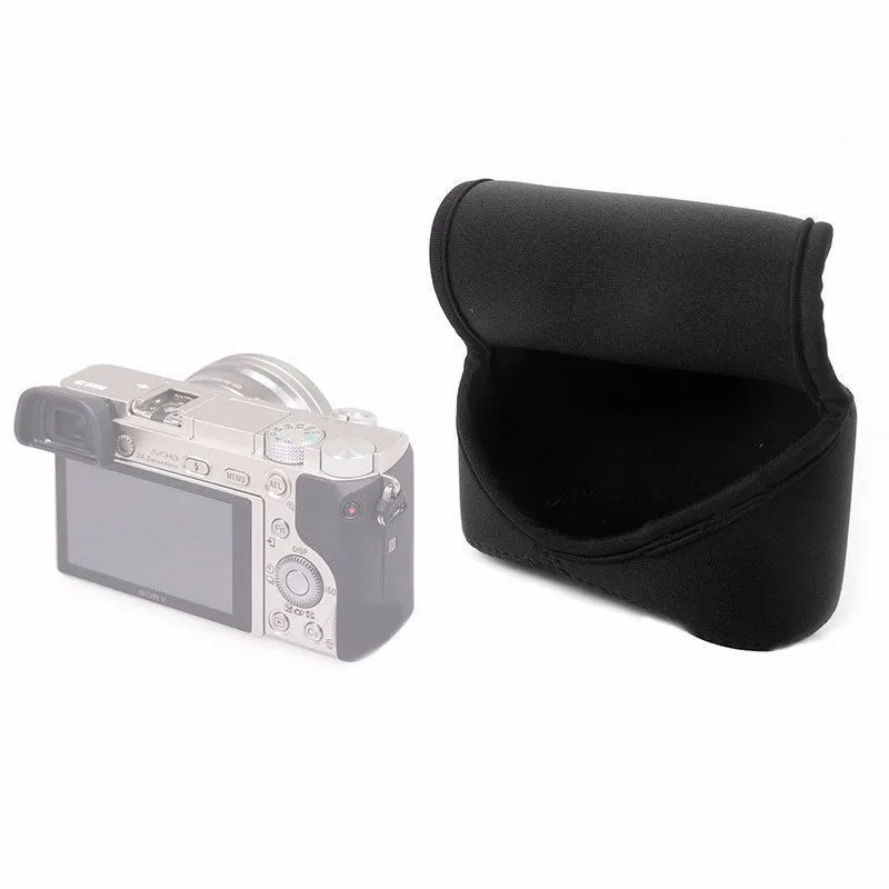NEOPine Неопреновая мягкая Противоударная внутренняя камера сумка для SONY Alpha A6000 с 16-50 мм объективом чехол для камеры