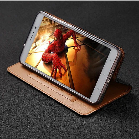 

Top Genuine Leather Magnetic Case For BlackBerry Priv Retro Luxury Stand Flip Mobile Phone Cover