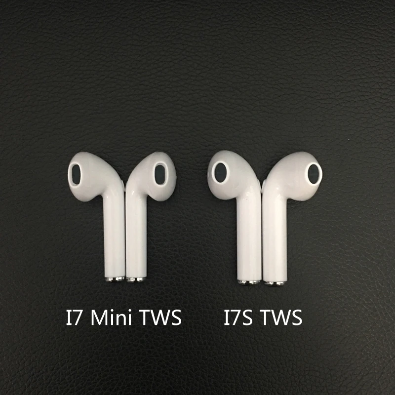 50 шт. i7s мини TWS Беспроводные наушники с зарядным устройством Handsfree Mic для bluetooth