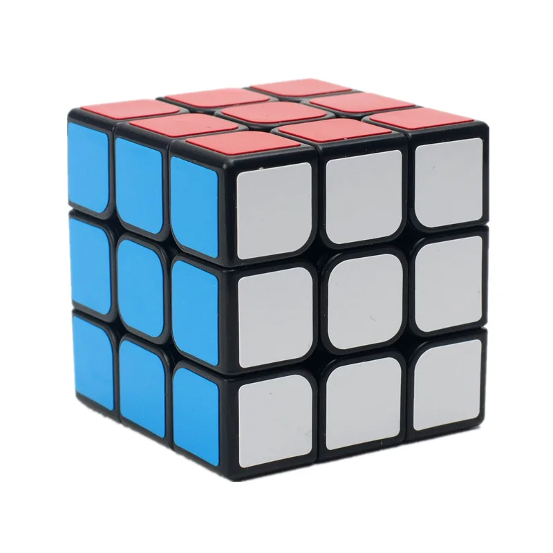 Moyu MF3 3x3 кубические Пазлы игрушки для детей черный и белый Stiker Color Speed Magic