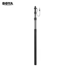 Бум-столб BOYA BY-BP25 с внутренним кабелем XLR для дробовика, держатель микрофона, телескопическая стрела длиной 8,2 фута для трансляцииТВ и фильмов