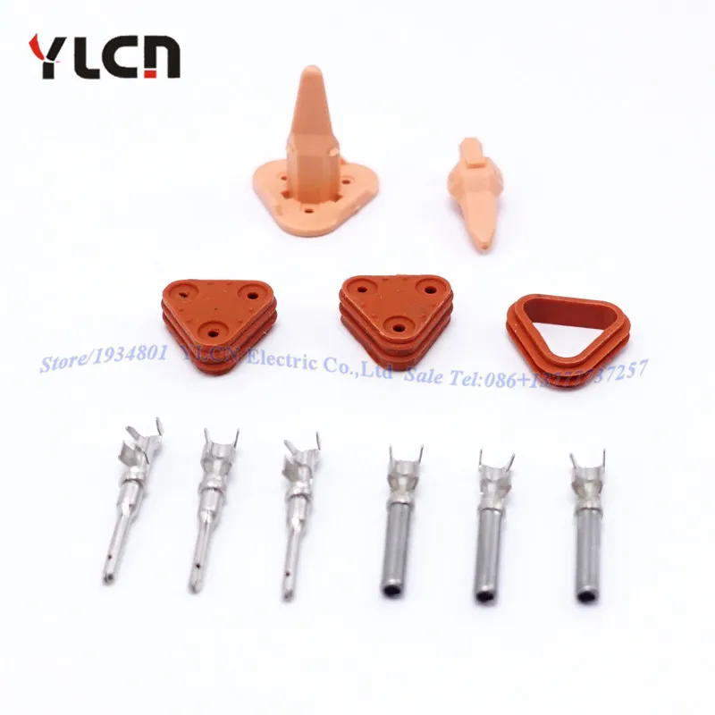 Бесплатная доставка новый бренд 10 комплектов 3 контактный/Way герметичный