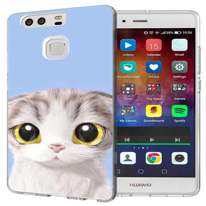 TPU чехол для Huawei P10 Lite P9Lite P8 2016 2017 Y5 II 2 Y5ii/Y6ii цветной мягкий с кроликом Fundas A193 |