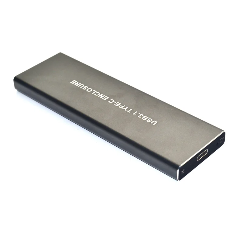 M key NVME PCI Express M.2 корпус SSD, HDD USB3.1 type-c для PCI-e 3,0 4x NGFF 2280 внешний мобильный корпус для Intel 600P 970 EVO