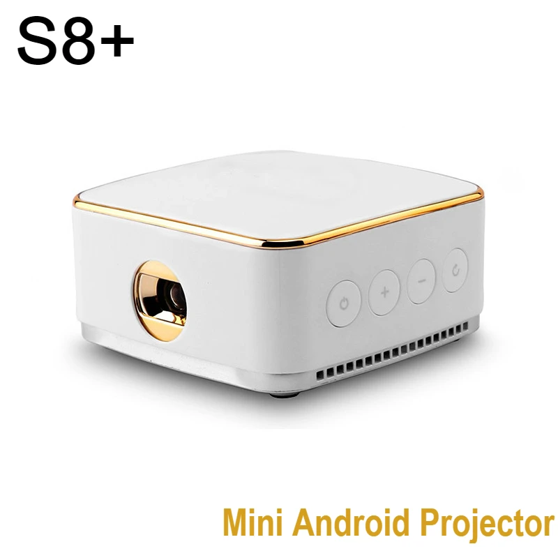 S8+ мини DLP проектор Android5.1 светодиодный проектор аксессуар для смартфона провод подключения экран зеркальное отображение Airplay DLNA Miracast
