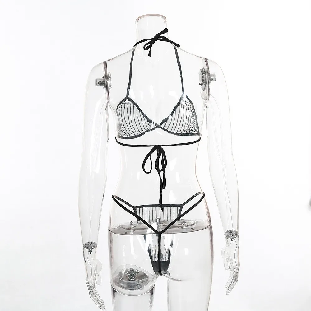 Новинка 2019 сексуальный комплект с бюстгальтером прозрачный кружевной топ на