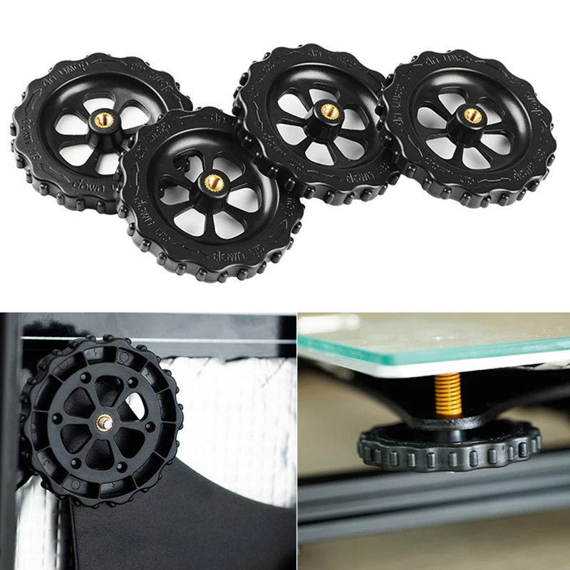 Аксессуары для 3D принтеров Горячая кровать платформа ручной винт большая гайка +