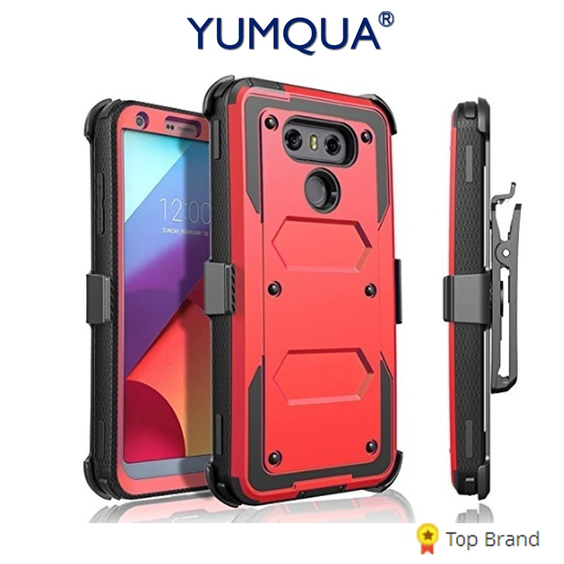 YUMQUA lg 6 чехол s для LG G6 H872 VS988 мобильный телефон задняя крышка сверхпрочная Броня с